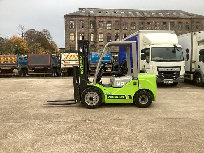 2024 Zoomlion FD30 Counterbalance Forklift
