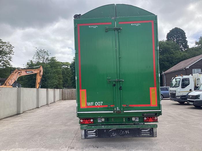 Used 2015 Knapen Tri Axle Walking Floor Trailer