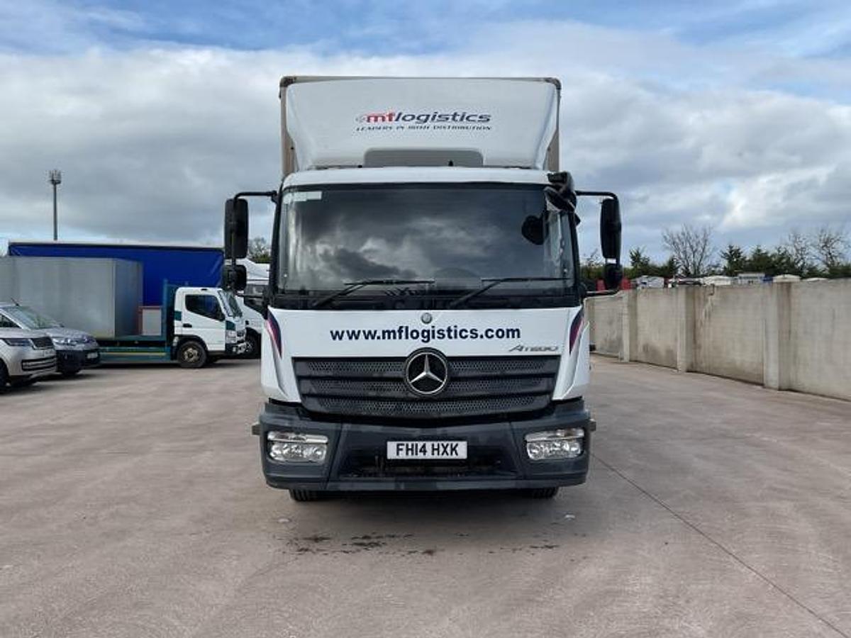 Used 2014 Mercedes Atego 1218 4x2 Curtainsider