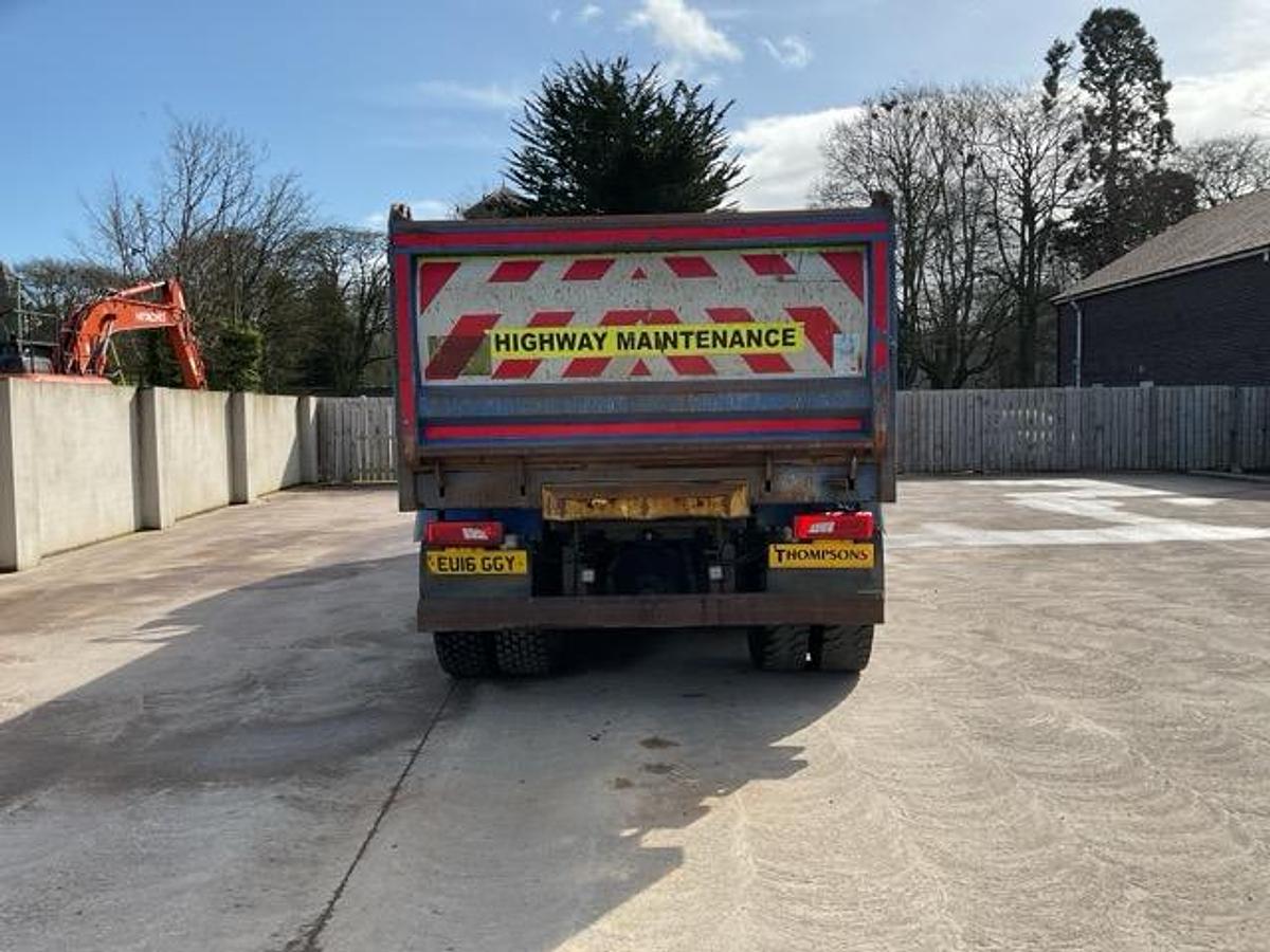 Used 2016 Scania P410 XT 8x4 Steel Tipper