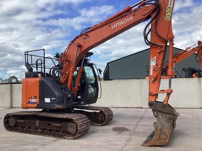 Used 2019 Hitachi ZX135US-6 Tracked Excavator