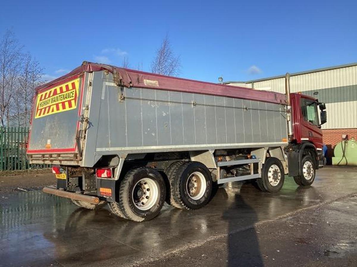 Used 2019 (69) Scania P410 XT 8x4 Alloy Tipper