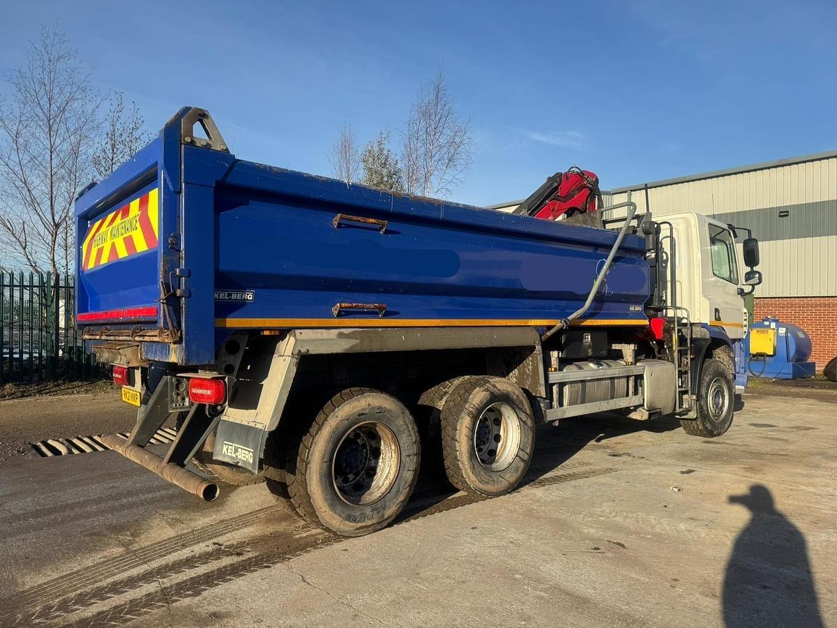 Used 2021 DAF CF370 6x4 Tipper Grab