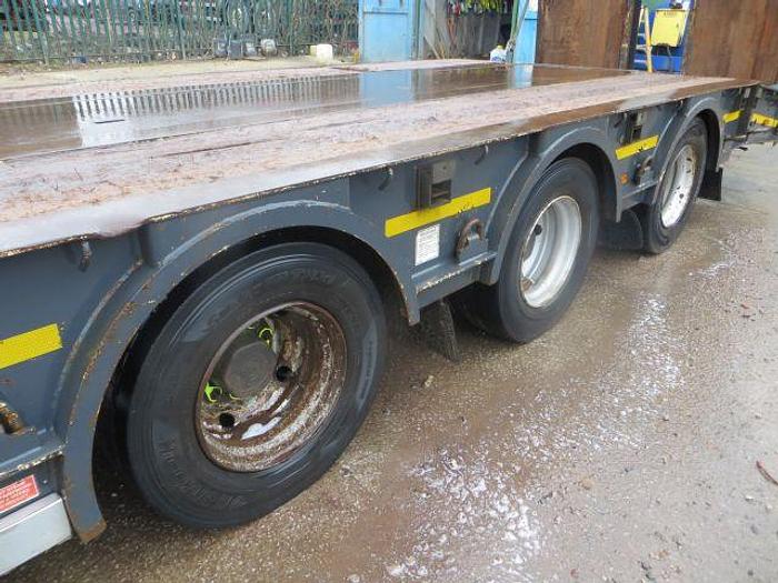 Used 2019 King Tri Axle Stepframe Low Loader Trailer
