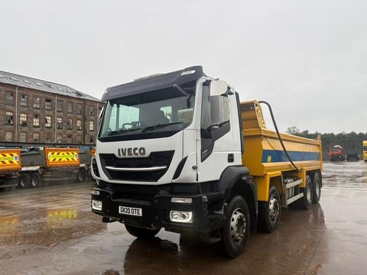 Used 2020 Iveco Trakker 420 8x4 Steel Tipper