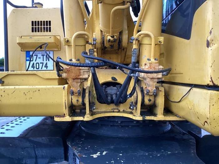 Used 2007 Komatsu PW160 Wheeled Excavator