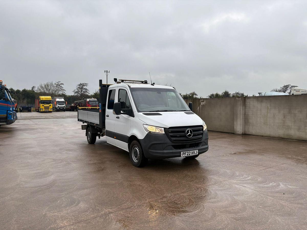 Used 2022 Mercedes Sprinter 314 CDI 3.5T Tipper