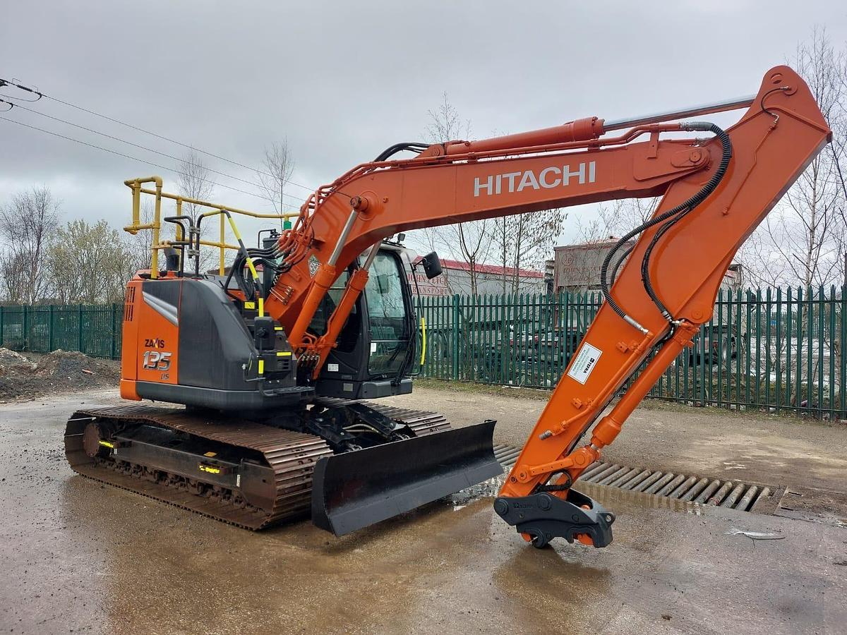 Used 2023 Hitachi ZX135US-7 Tracked Excavator