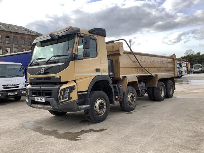 Used 2014 Volvo FMX410 8x4  Steel Tipper