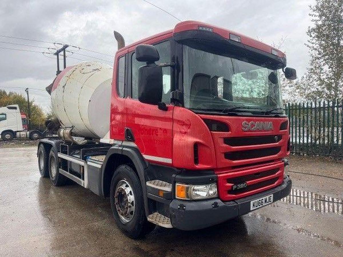 Used 2016 (66) Scania P320 6x4 Concrete Mixer