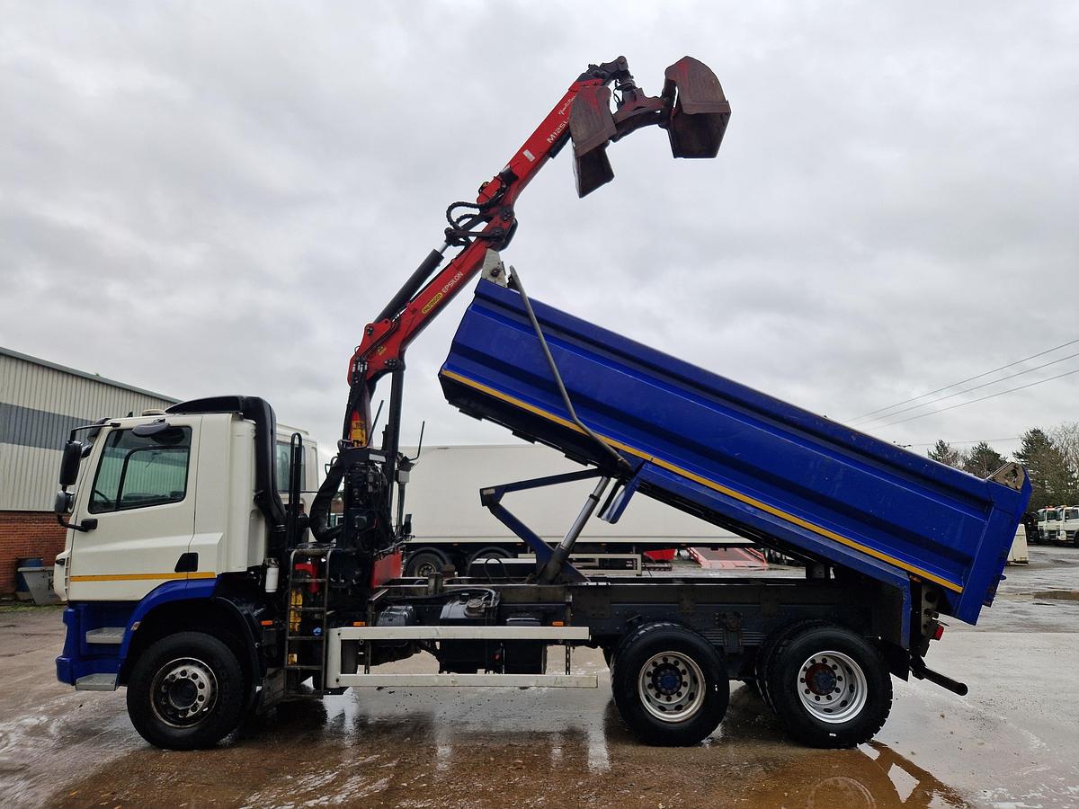 Used 2021 DAF CF370 6x4 Tipper Grab