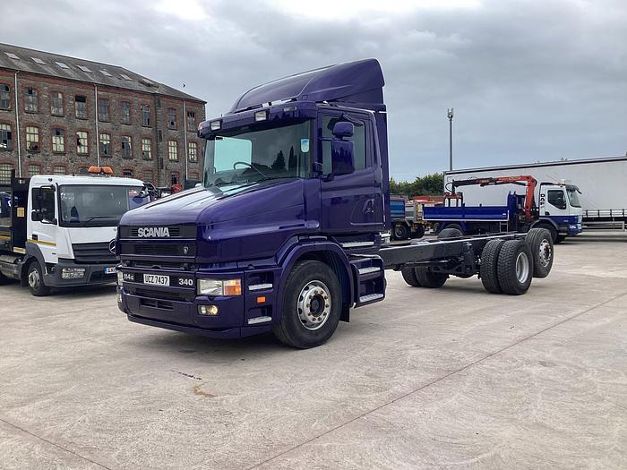 Used 2003 Scania 114G.340 6x2 Rear Lift Bullnose Chassis Cab