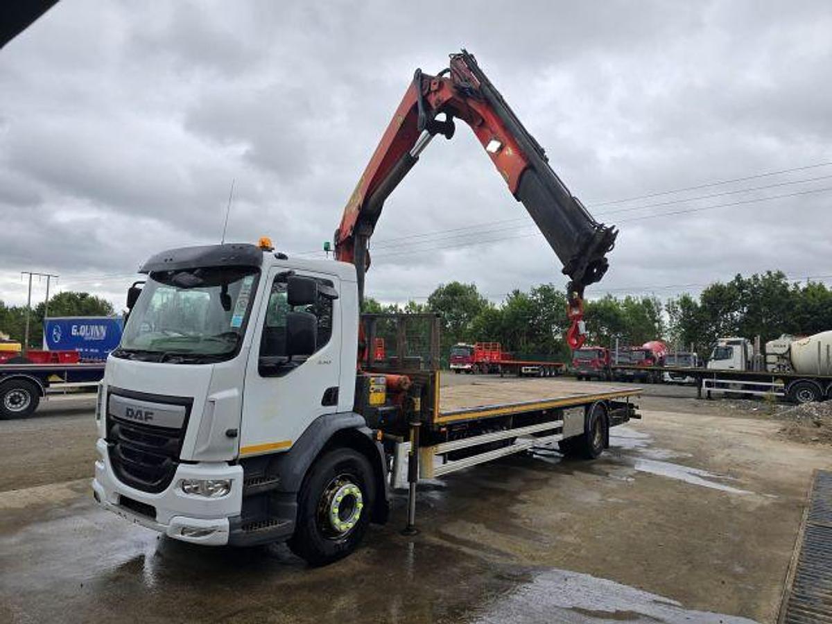 Used 2016 DAF LF250 4x2 18T Flatbed