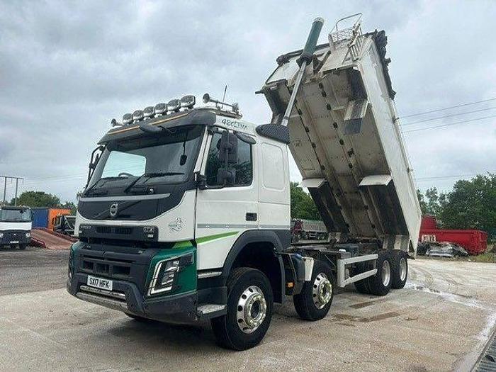 Used 2017 (17) Volvo FMX420 8x4 Insulated Alloy Tipper