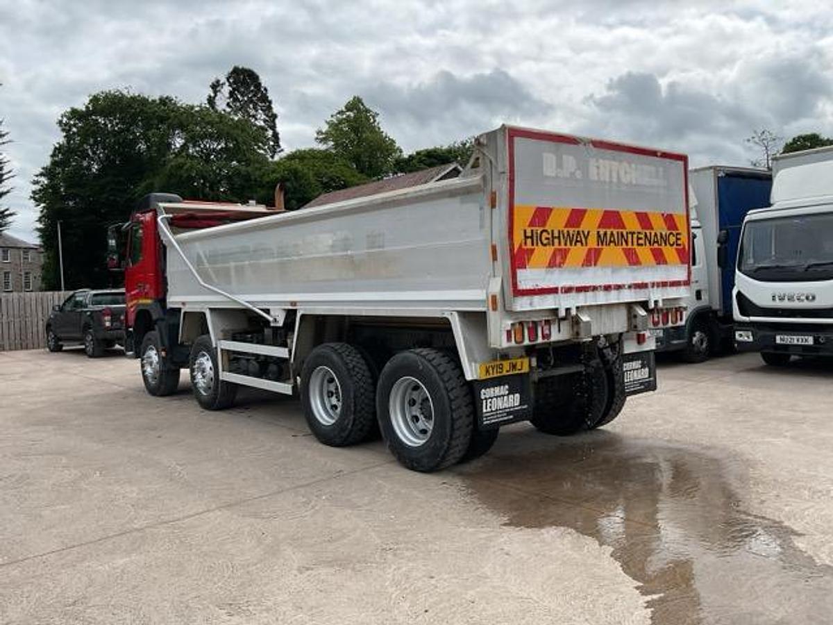 Used 2019 (19) Volvo FMX460 8x4 Alloy Tipper