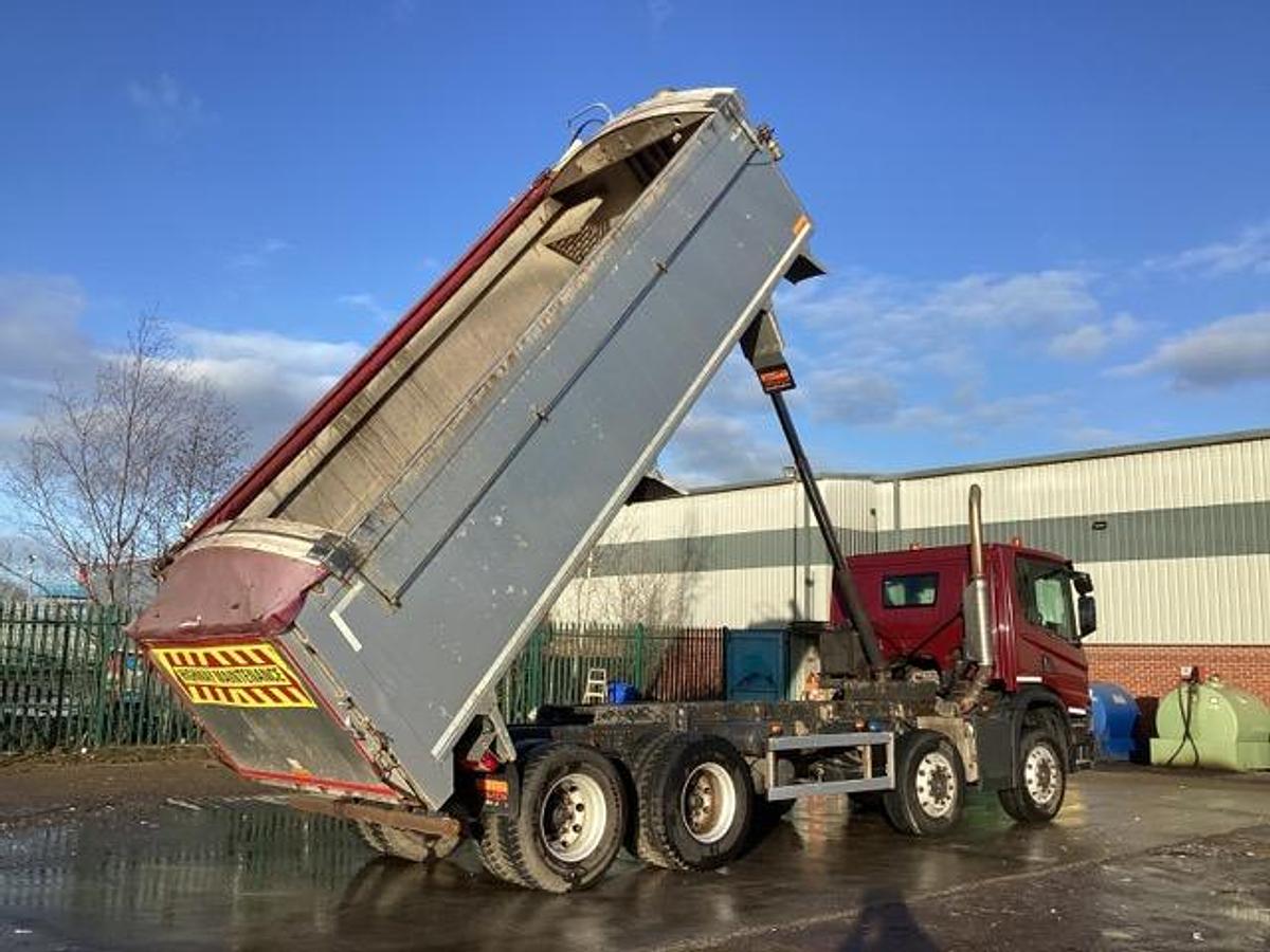 Used 2019 (69) Scania P410 XT 8x4 Alloy Tipper