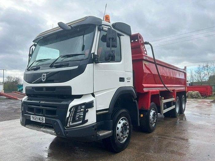 Used 2019 Volvo FMX420 8x4 Steel Tipper
