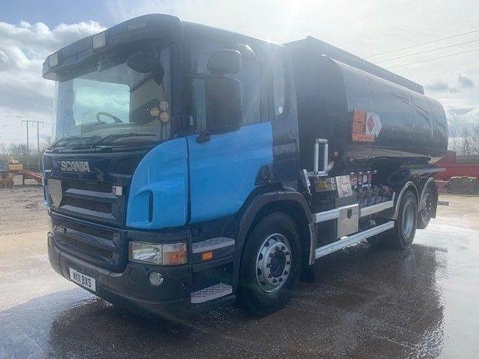Used 2011 Scania 6x2 Rearlift 4 POT Fuel Tanker