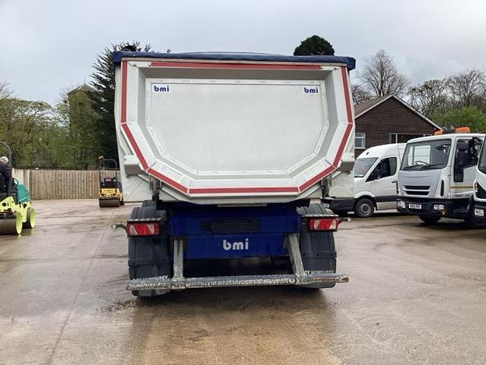 Used 2019 BMI Tri Axle Steel Aggregrate Tipping Trailer