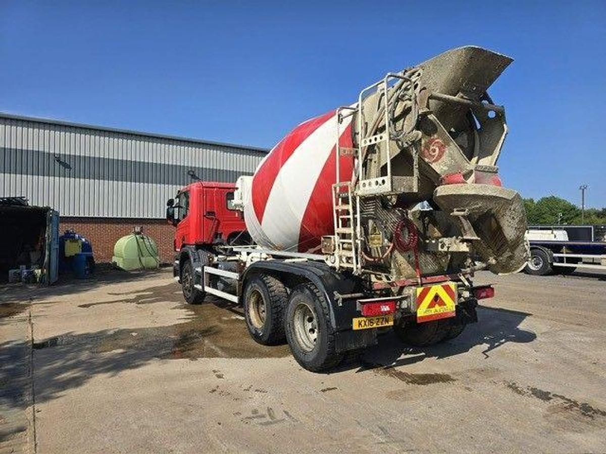 Used 2016 (16) Scania P320 6x4 Cocrete Mixer
