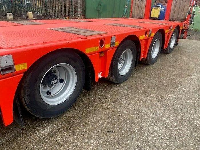 Used 2021 Kassbohrer 4 Axle Extendable Stepframe Low Loader