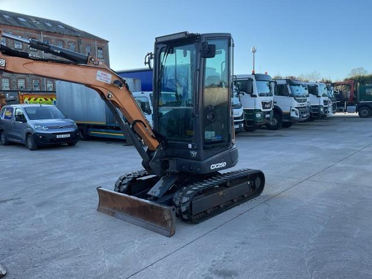 Used 2023 CASE CX25DX Mini Excavator