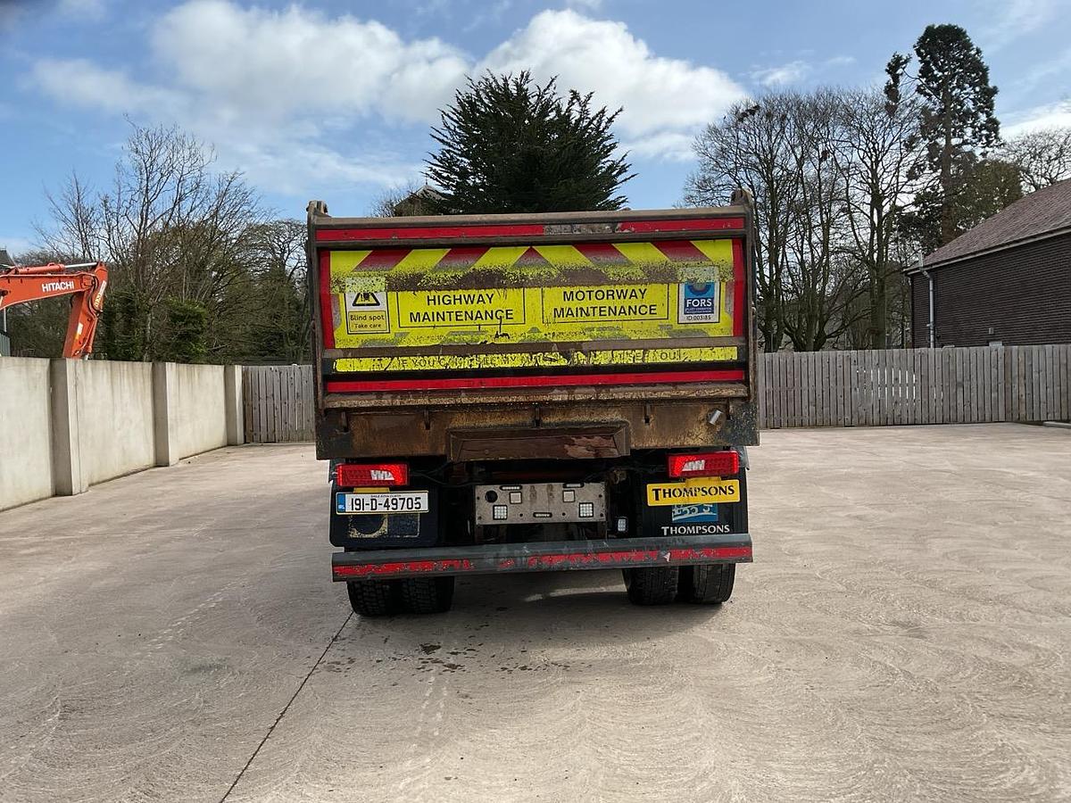 Used 2019 Scania P410 XT 8x4 Steel Tipper