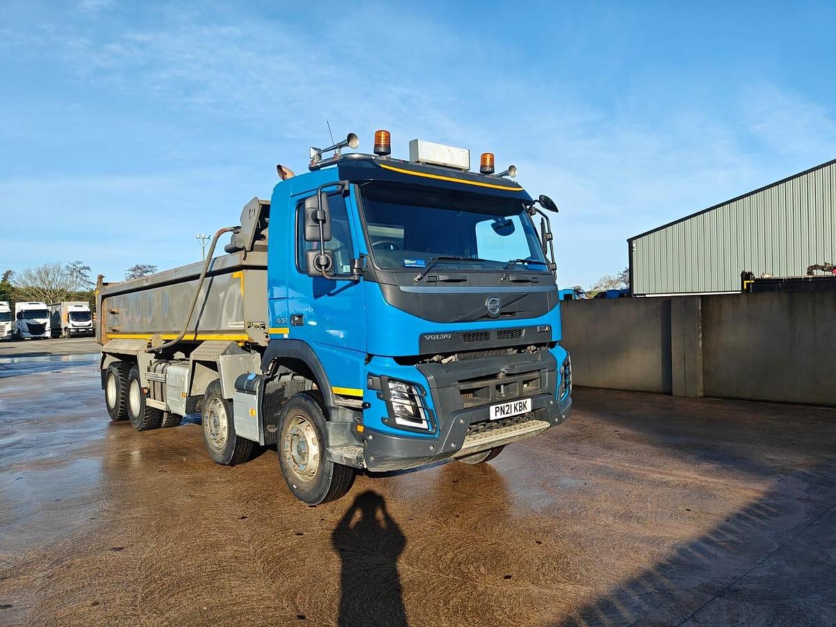 Used 2021 Volvo FMX420 8x4 Steel Tipper