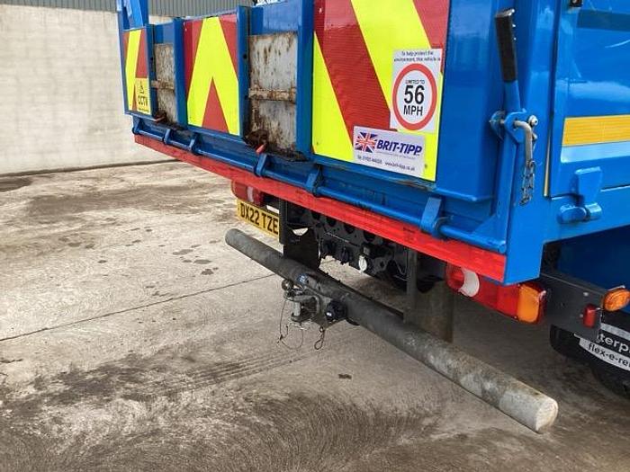 Used 2022 DAF LF180 7.5T Dropside Tipper. As New