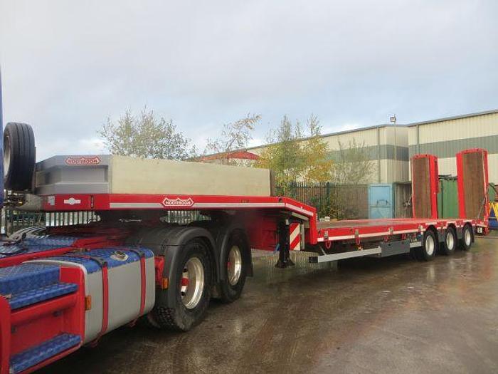 Used 2021 Kassbohrer 4 Axle Extendable Stepframe Low Loader
