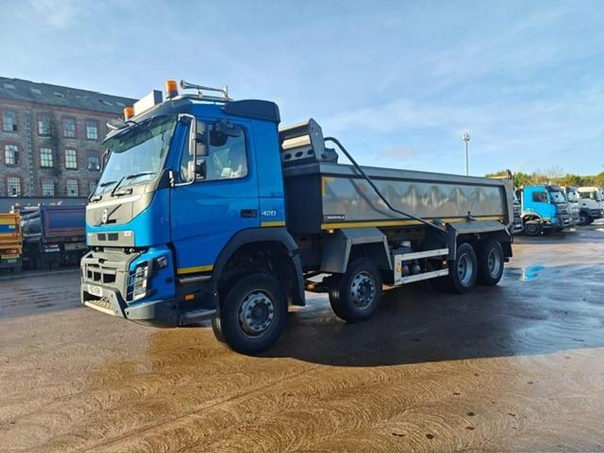 Used 2021 Volvo FMX420 8x4 Steel Tipper
