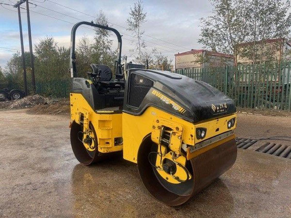 Used 2016 Bomag BW135 AD-5 Double Drum Vibrating Roller