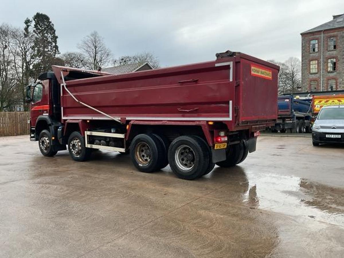 Used 2015 Volvo FM410 8x4 Steel Tipper