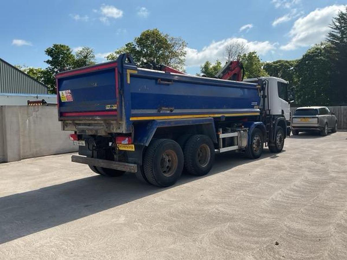 Used 2015 Scania P410 8x4 Tipper Grab