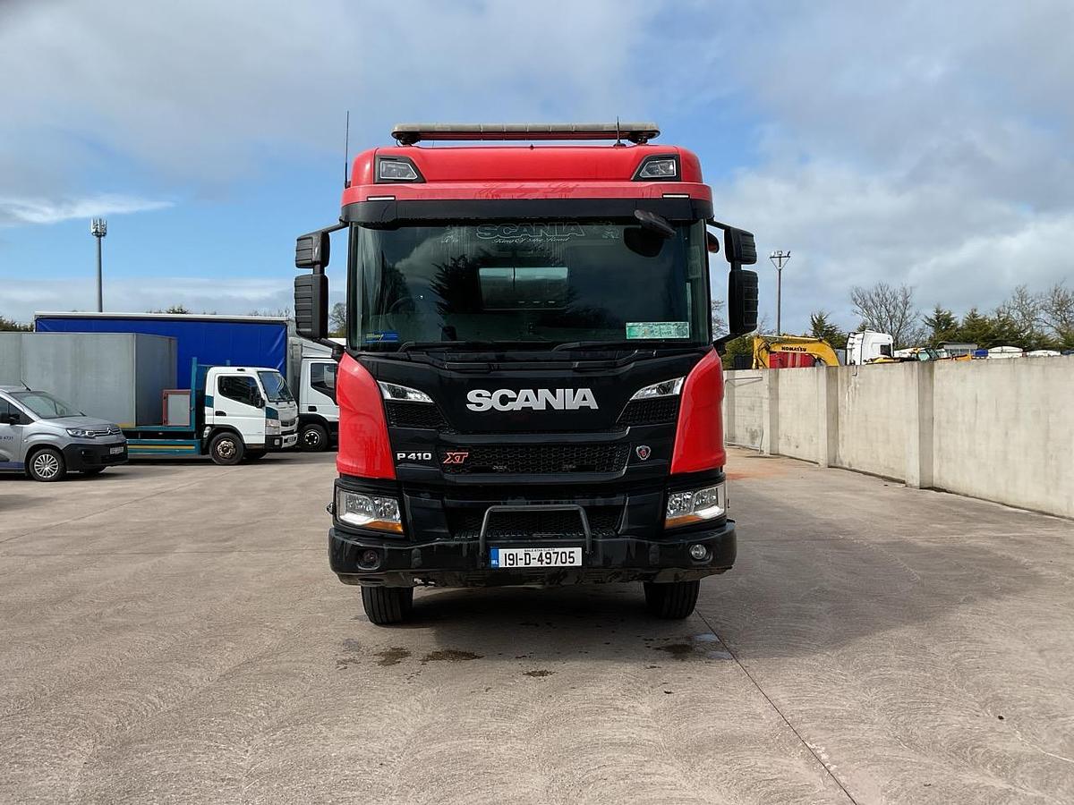Used 2019 Scania P410 XT 8x4 Steel Tipper