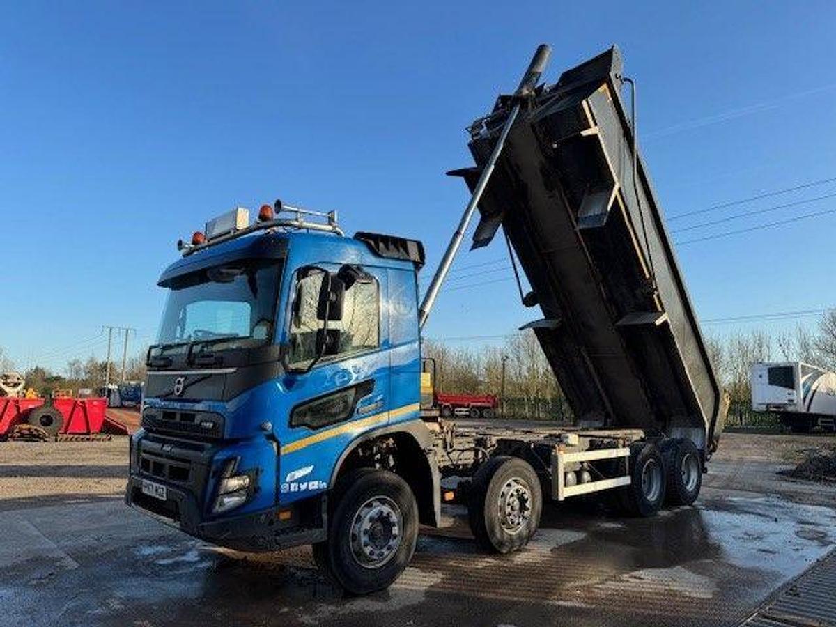 Used 2021 (71) Volvo FMX420 8x4 Steel Tipper