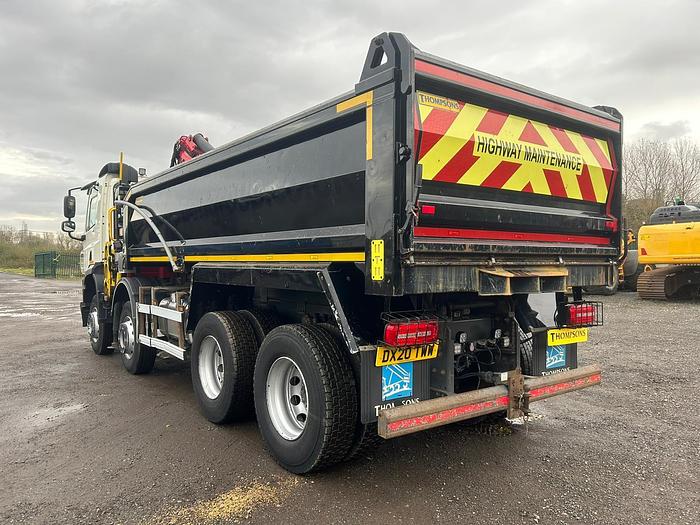 Used 2020 DAF CF450 8x4 Steel Tipper Grab