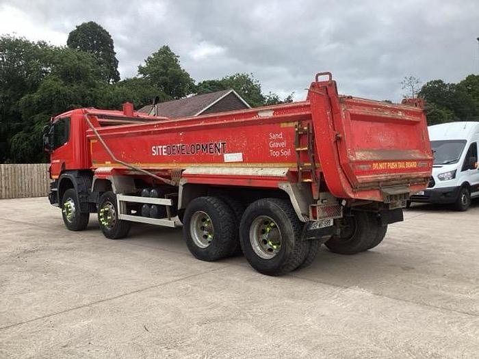 Used 2013 Scania P400 8x4 Steel Tipper