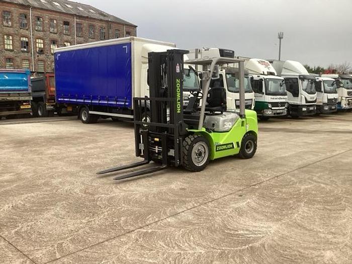 2024 Zoomlion FD30 Counterbalance Forklift