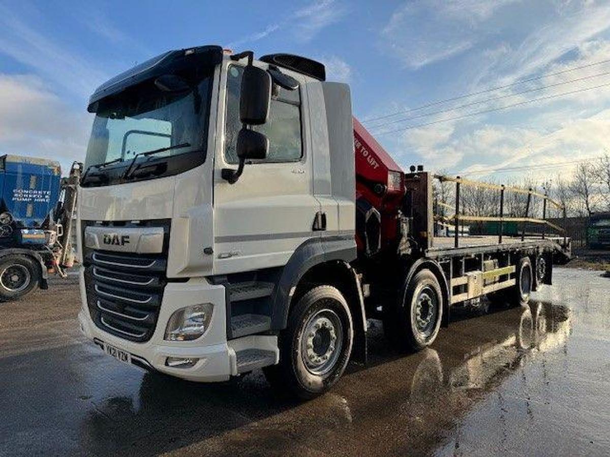 Used 2021 DAF CF450 8x2 Rearlift Beavertail