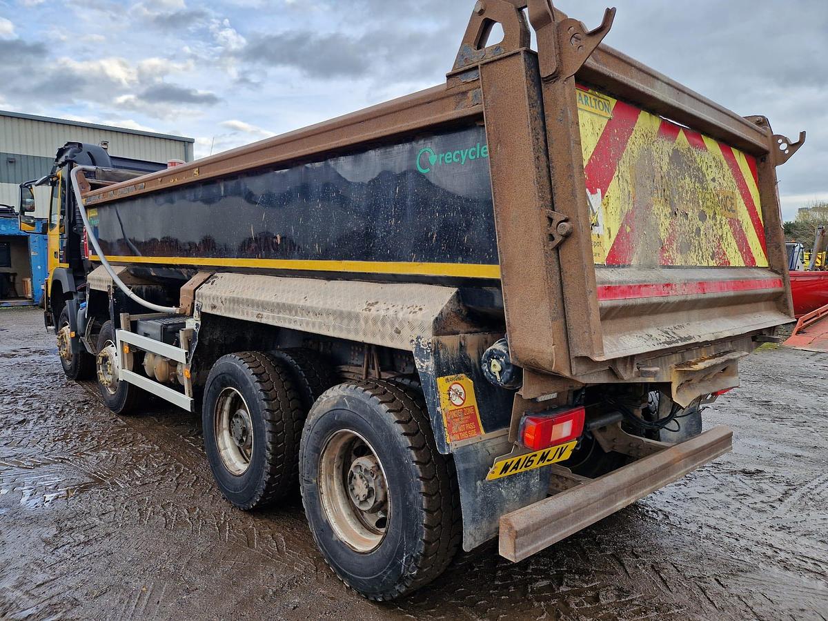 Used 2016 Volvo FMX420 8x4 Steel Tipper