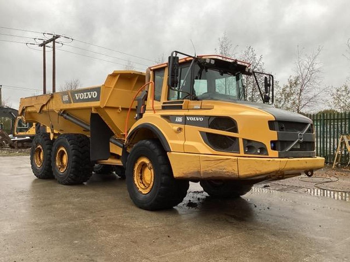 Used 2019 Volvo A30G 6x6 Articulated Dump Truck