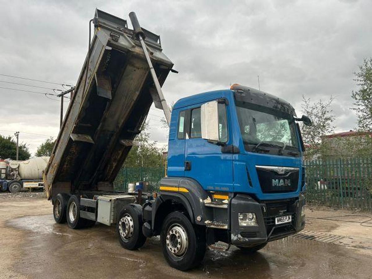 Used 2016 (65) MAN TGS35.480 8x4 Steel Tipper