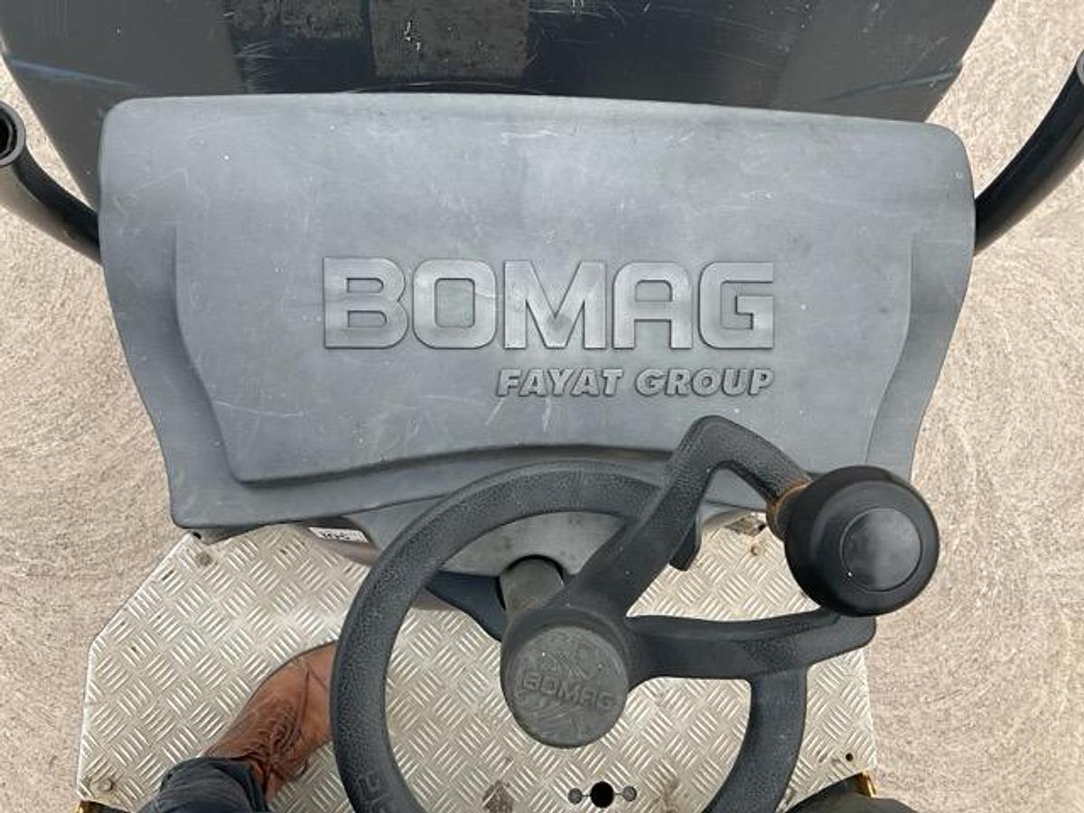Used 2015 Bomag BW120 AD-5 Double Drum Vibrating Roller