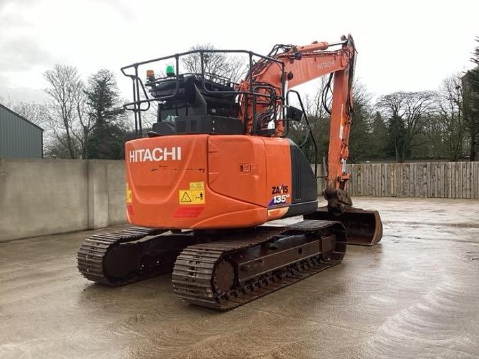Used 2019 Hitachi ZX135US-6 Tracked Excvator
