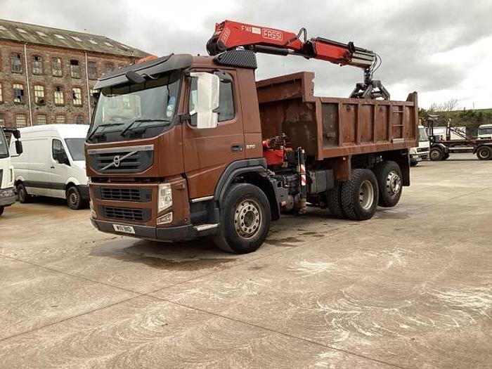 Used 2011 Volvo FM370 6x2 Rearlift Tipper Grab