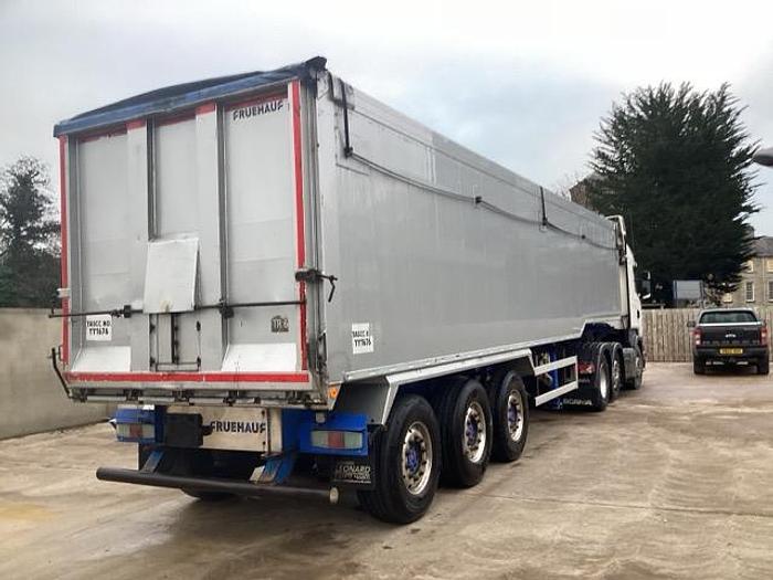 Used 2018 Fruehauf Tri Axle Plank Side Tipping Trailer