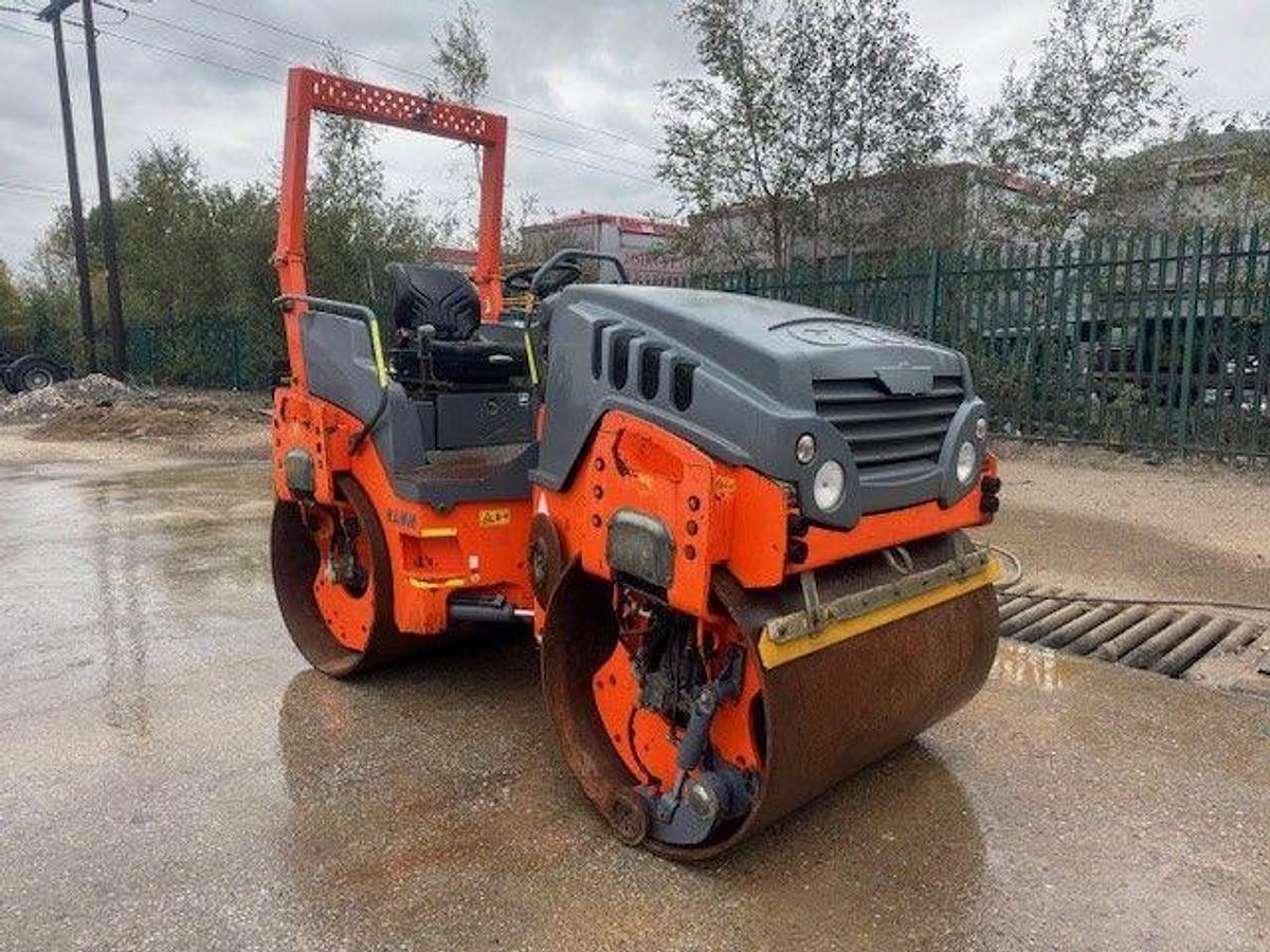 Used 2015 Hamm HD13 VV Double Drum Vibrating Roller