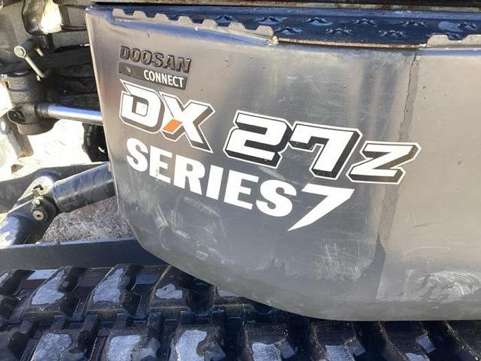 Used 2023 Doosan DX27Z-7 Mini Excavator