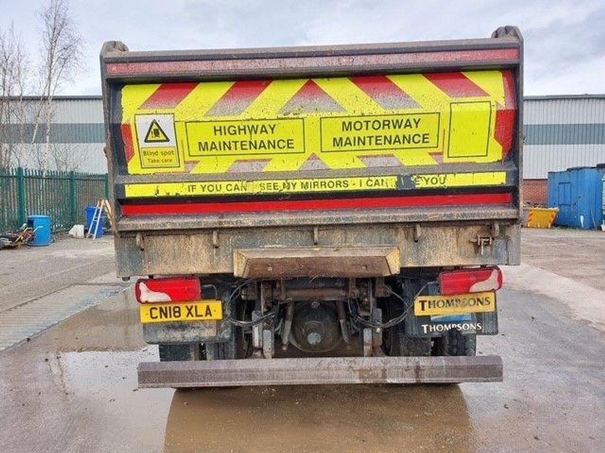 Used 2018 (18) Scania P410 8x4 Steel Tipper